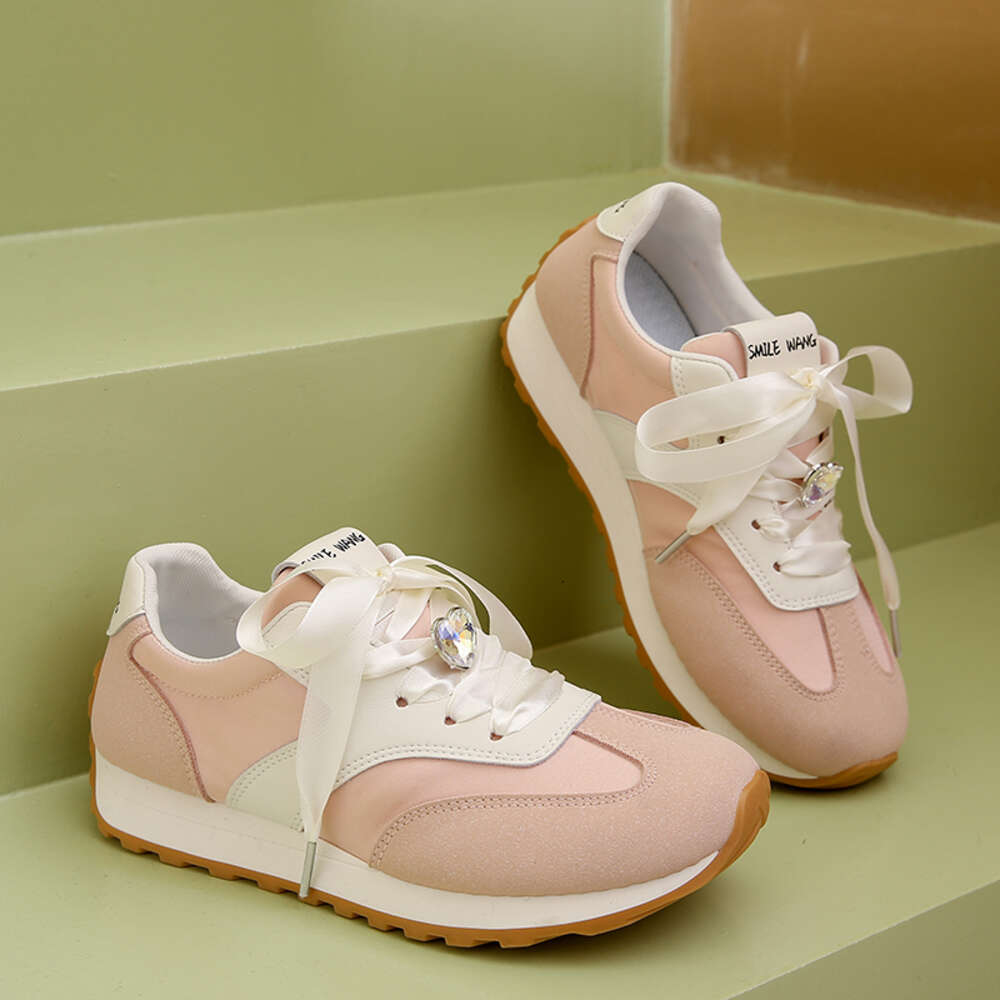 Women's Sneakers Patchwork Casual Lace Up Non-Slip Walking Shoes Comfortable Tennis Running Fashion Sports Trainers ddmythur