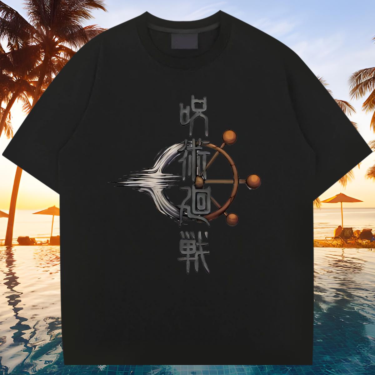 5A T Shirt For Man Casual Beach 180g Cotton Men Tops Tees 2024 Plus Size Cartoon Clothes