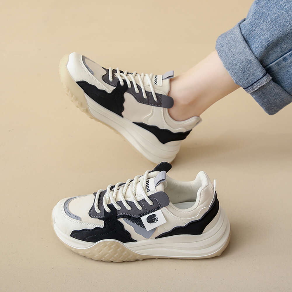 Sneakers for Women Patchwork Casual Platform Walking Shoes Running Fashion Dad Comfortable Sport Non-Slip Tennis ddmythur