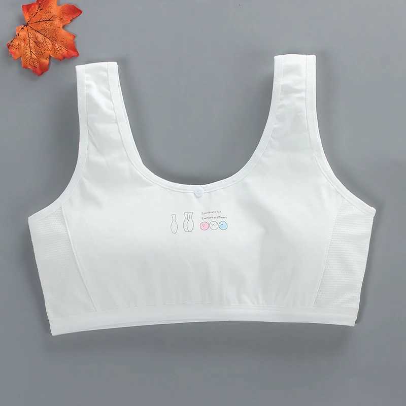 Camisole Womens Tanks Camis Cotton Teenage Girl Girls Sports Bra Underwear s Training Bra Cartoon Vest Bras rens Breast Care WX5.31