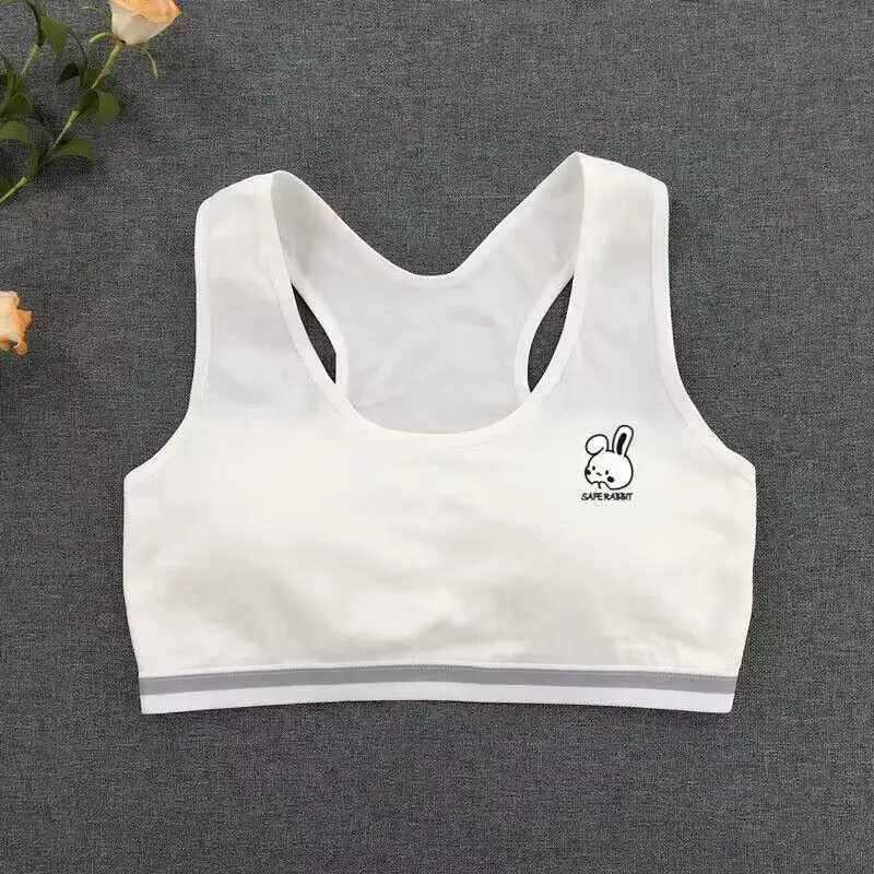 Camisole Girls sports underwear cotton top lace training bra youth ages 8-18 WX5.31Y6IL