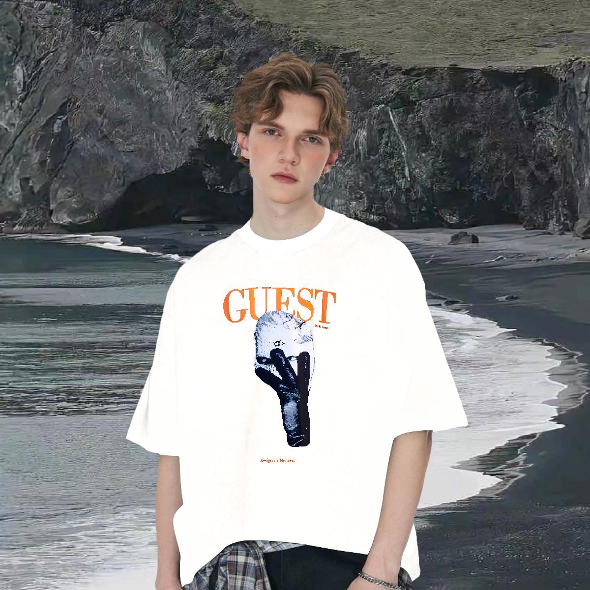 Popular Men Tees Round Neck Short Sleeve Street Mens T Shirts Oversized New Arrival Wear