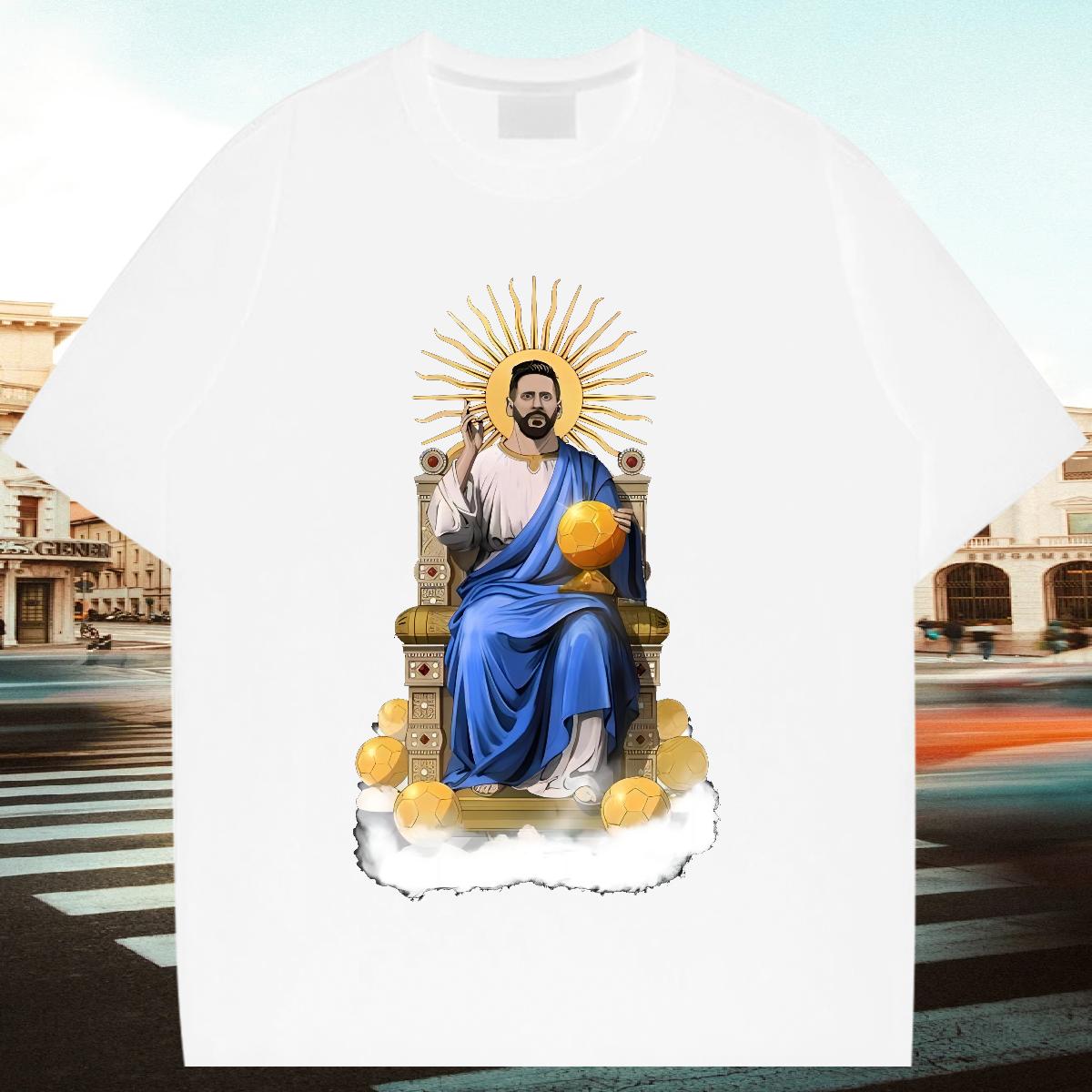 Loose Fit Couples T Shirts Cotton O Neck Short Sleeves Anime Printing Street Men T Shirts Customized Fashion Designer Tops