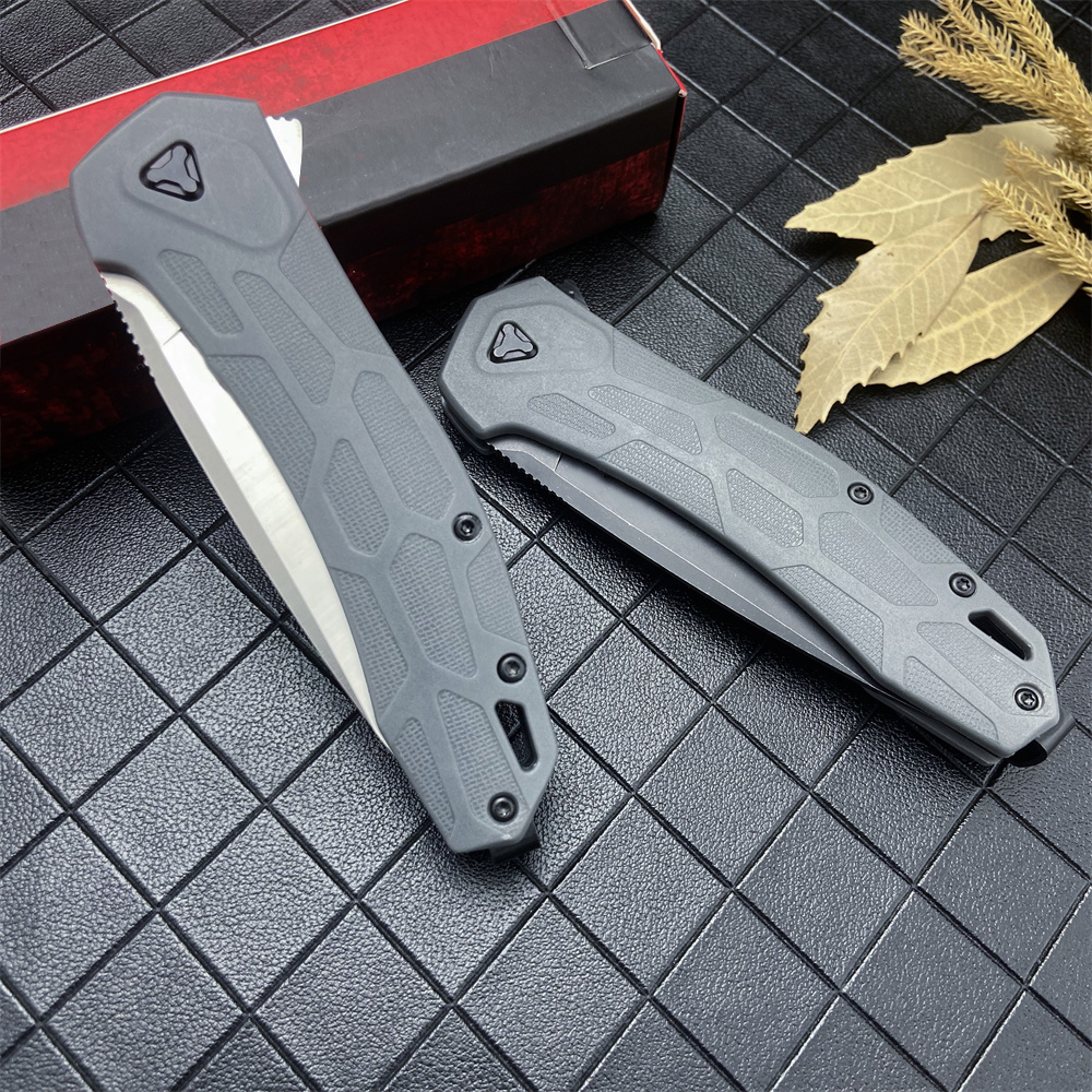 Outdoor KS 2042 KVT Flipper Folding D2 Blade Nylon Wave Fiber Handle Easy To Carry Camping Hunting Hiking Pocket Knife 1660 3655 3800 1776