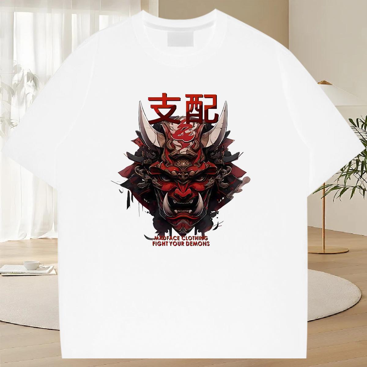 Soft Men Clothes T-Shirt Short Sleeve Cotton O-Neck Sports Casual T shirt Cartoon Print Customized Polos