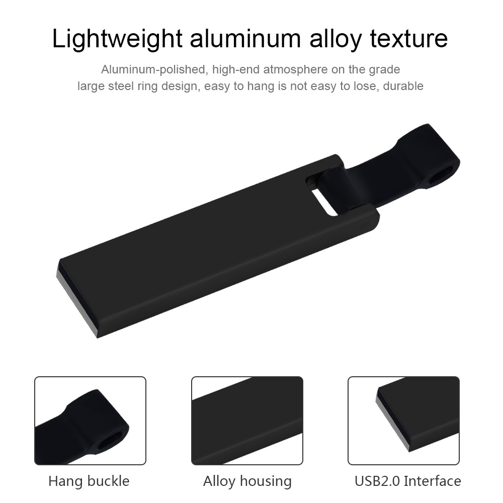 USB 2.0 Flash Drives 128GB 64GB 32GB 16GB 8GB External Storage Pendrives Metal Thumbdrive Memory Stick Usb Stick for PC/Laptop