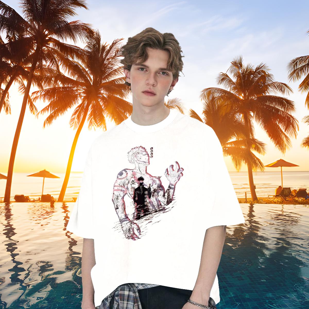 Cool T-Shirts for Men Sport Cotton Breathable Soft Men Tops Tees New Designer Graphic Top Tees