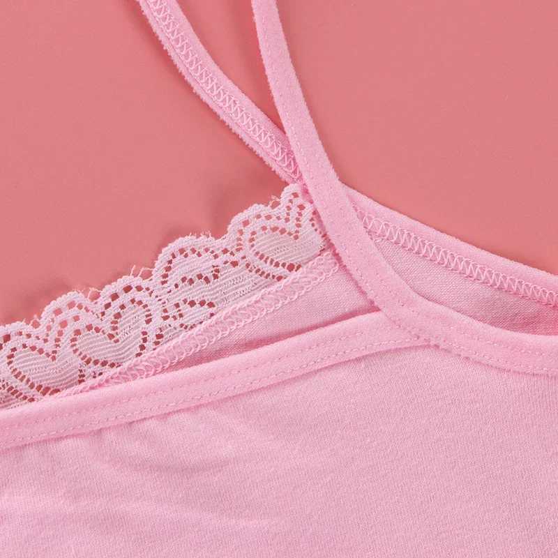 Camisole Camisole Womens bra Camisole lingerie pattern pure cotton solid color lace small lace vest WX5.31