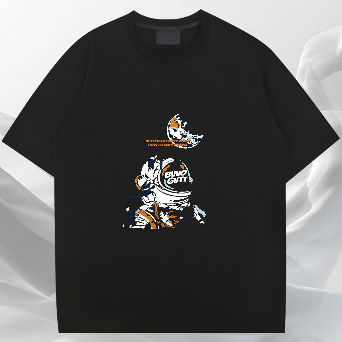 Popular T-Shirts for Men Street wear Hip Hop Cotton Breathable Tshirts New Arrival Black White Clothings