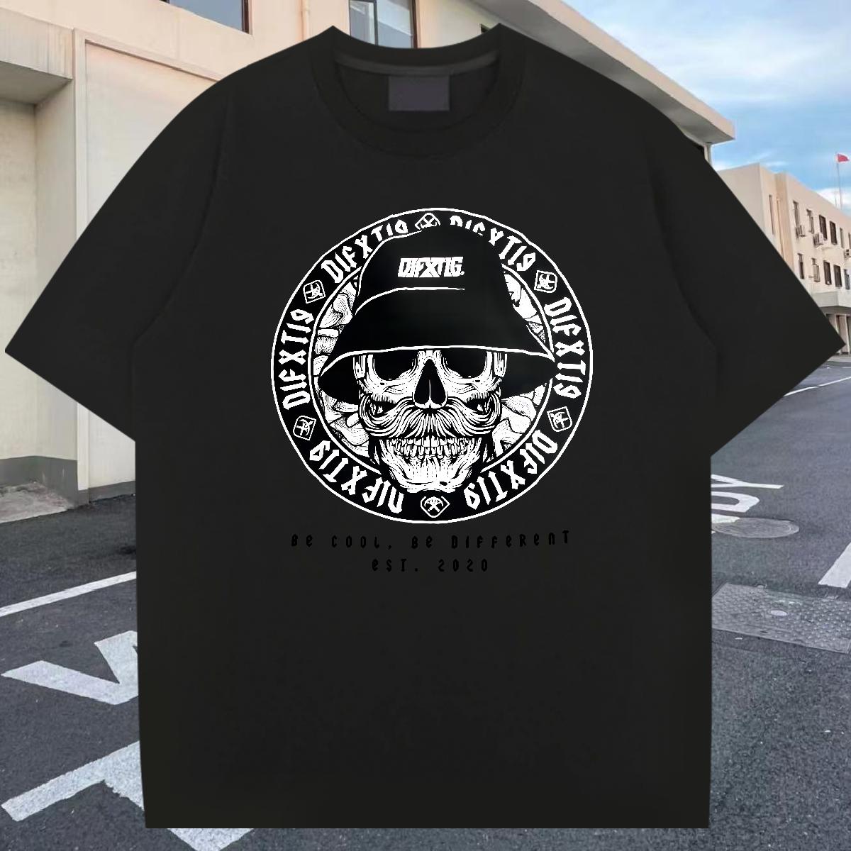 Custom Mens T Shirts DIY Printed Casual Daily Wear Men Tops Tees Round Neck Short Sleeve High Quality Top Tees