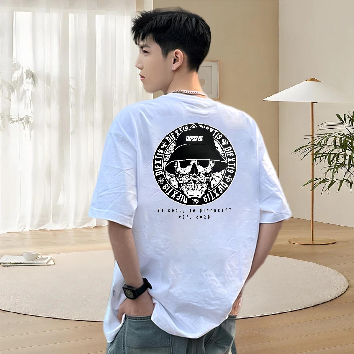 Designer Men Tops Tees Cotton O Neck Short Sleeves Home Outdoor T-Shirts Plus Size Custom Fashion Designer Tees Shirts