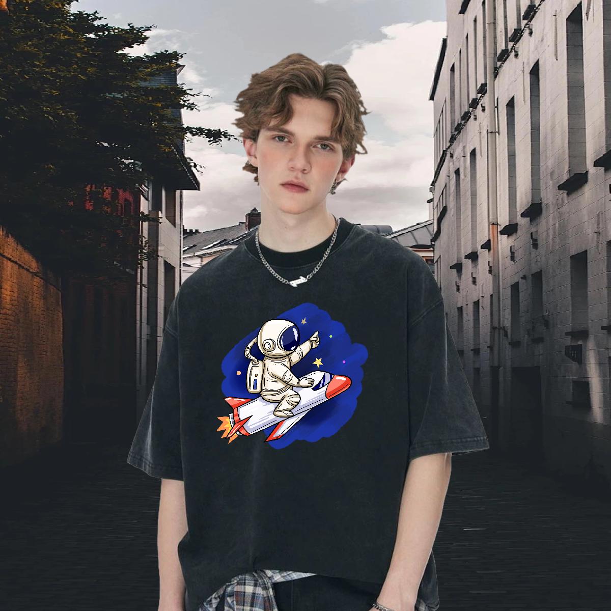 Designer Man T Shirts Beach Crew Neck Cotton Men Tops Tees Stylist Skull Tee Shirt