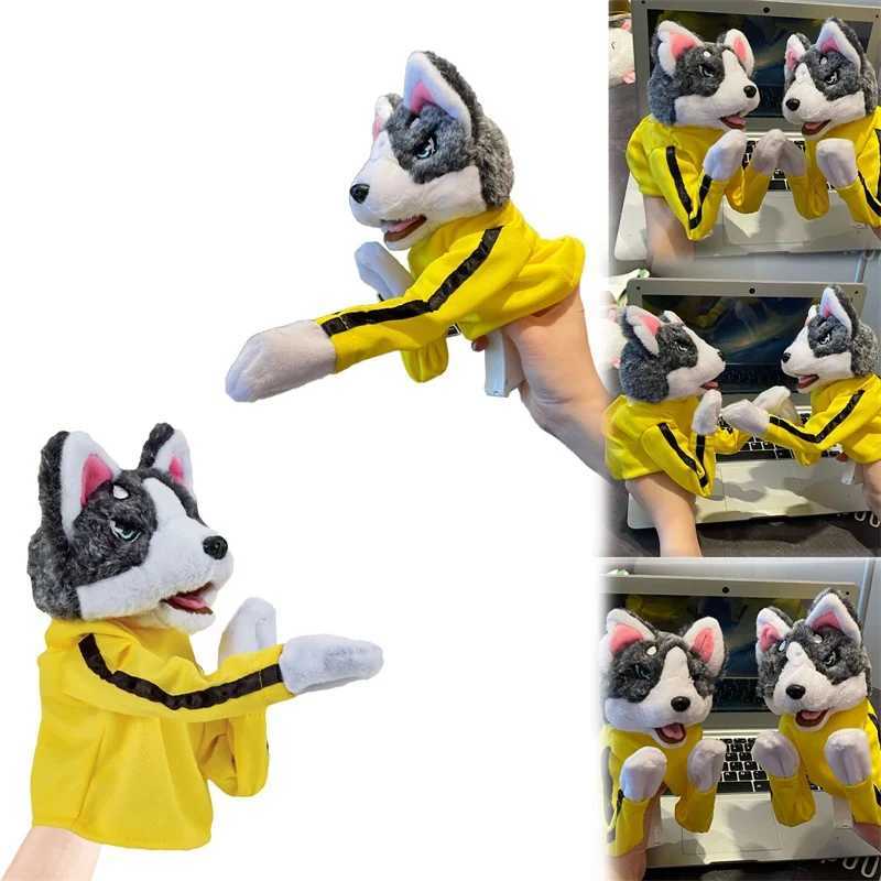 Husky Wrestling Stuffed Animal Figure Perfect Kids' Playtime Companion