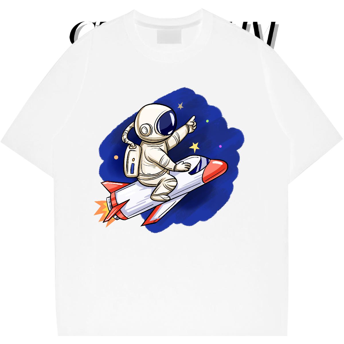 Stylist Mens T Shirts DIY Anime Tshirts Daily Wear Breathable Crew Neck Cotton Popular Clothes