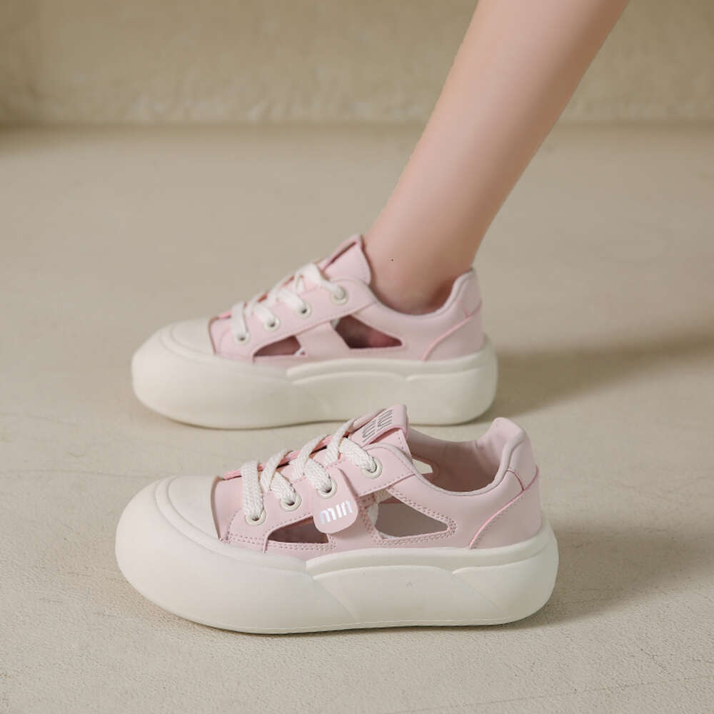 CRLAYDK Women's Walking Skate Shoes Platform Breathable 2024 Summer Casual Nursing Sneakers Hollow Out Sports Lace Up Tennis ddmythur