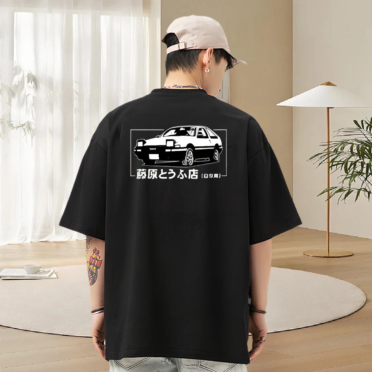 Classic T Shirt For Man Hip Hop Street 180g Cotton Tshirt for Man Woman 2024 Summer Custom Cartoon Tees Shirts