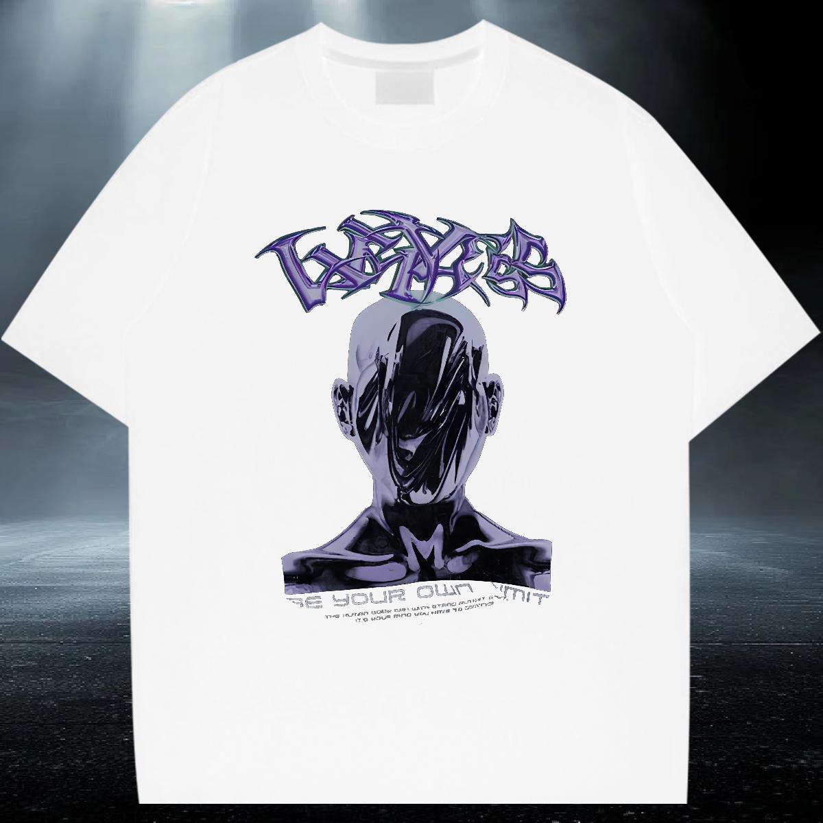 Comfortable Men Tees 180g Cotton Casual Beach T Shirts Men Floral Print 2024 Summer Polos