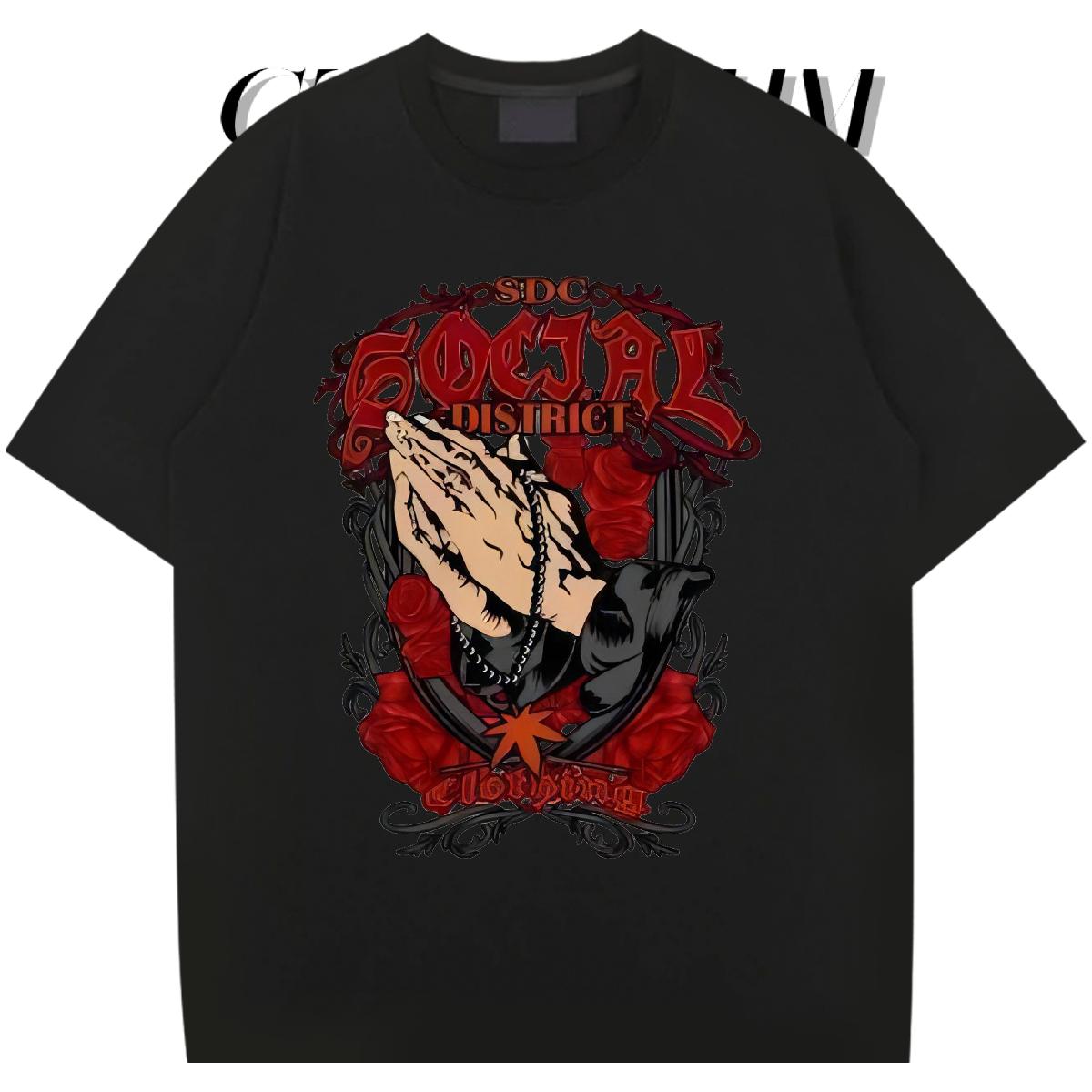 Comfortable Man T Shirts Casual Breathable Short Sleeve Couples T Shirts New Skull Wear