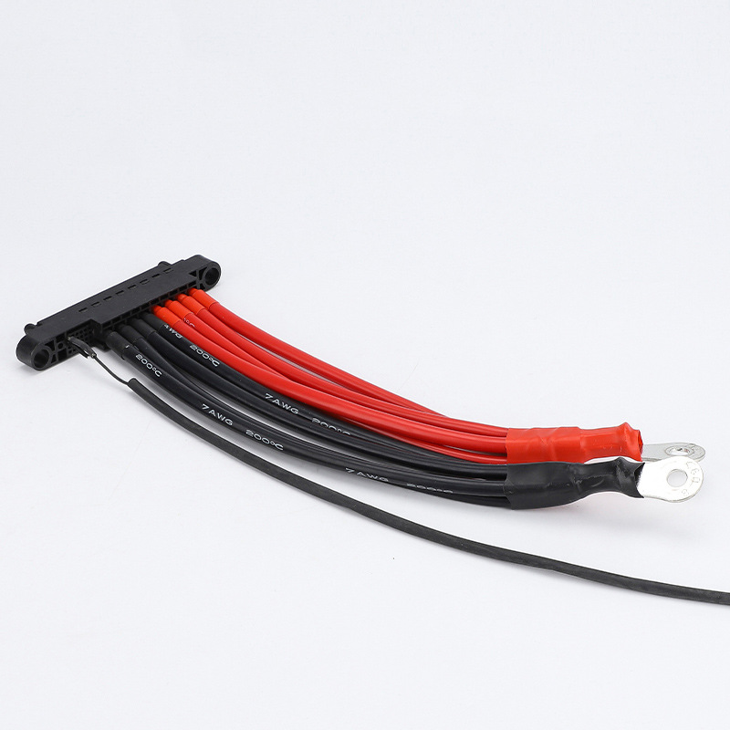 Customized new energy cabinet connection wire, high current plug wire, electric vehicle lithium battery charging plug wire wiring