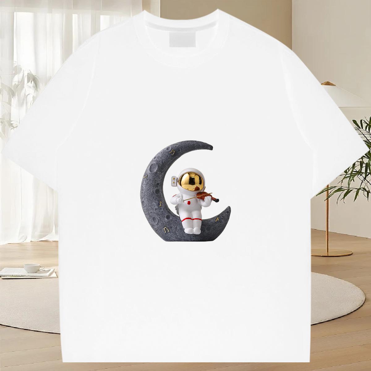 Comfortable T Shirt For Man Street Casual Cotton Breathable Soft Couples T Shirts Brand Custom Cartoon Clothings