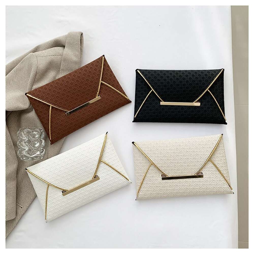 2024 New Design Women Small Envelope Shaped Bag Exquisite Casual style Minimalist style Free shipping size