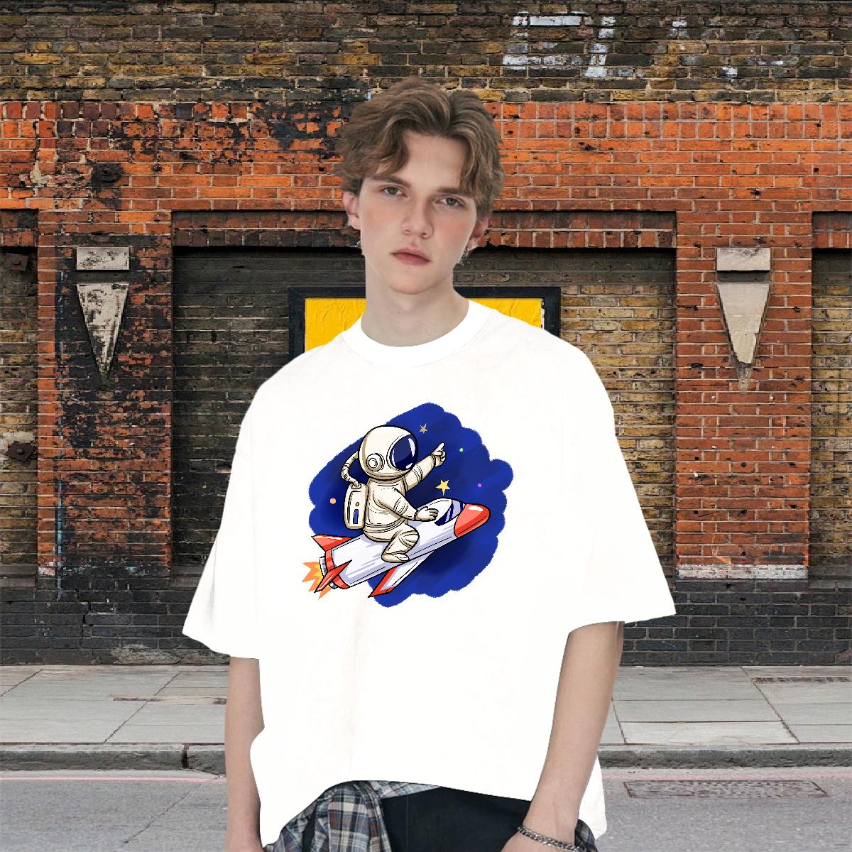 Cool Men T Shirts Daily Outfit 180g Cotton Tshirt for Man Woman Fashion New Customized Wear