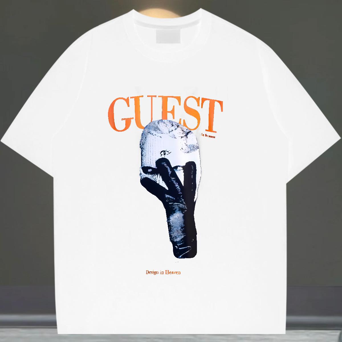 High Quality Men Tees Round Neck Short Sleeve Street wear Hip Hop T Shirts Men Customized Print 2024 Designer Clothes