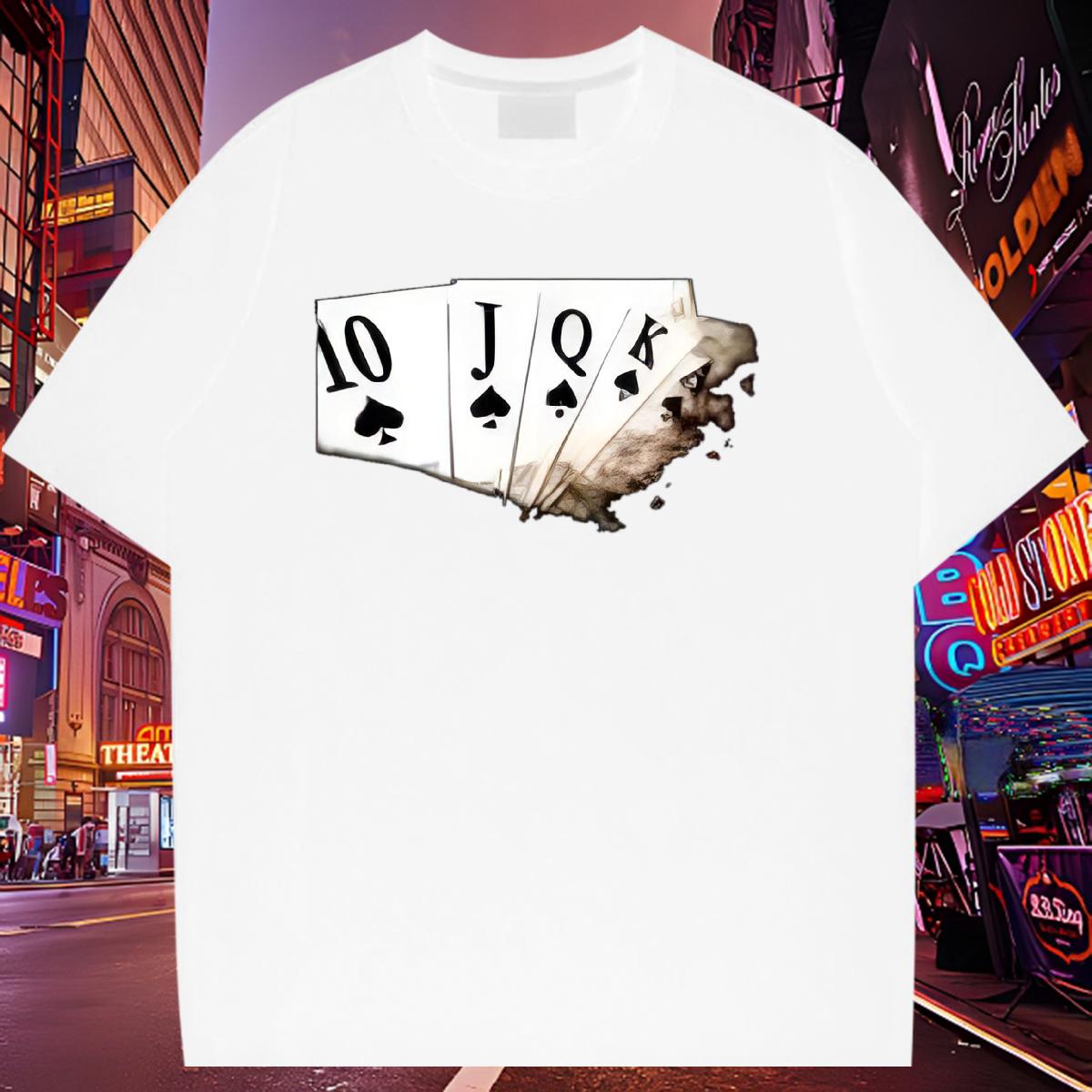 Popular T Shirt For Man Summer Casual 180g Cotton Men Clothes T-Shirt Fashion New DIY Anime Tee Shirt