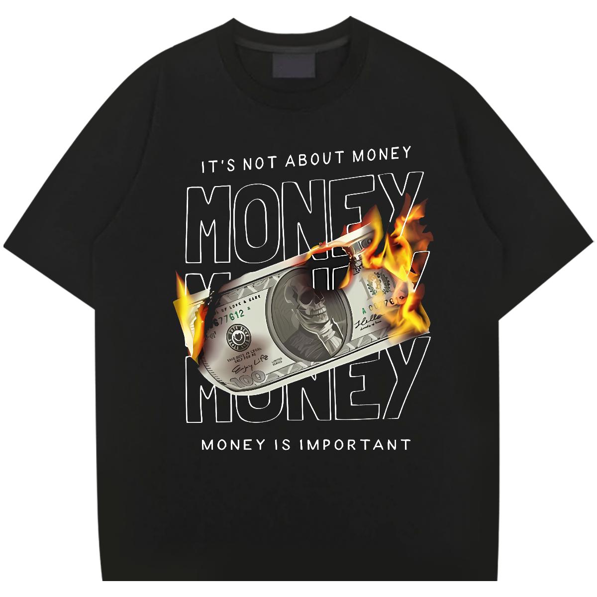 Cool T-Shirts for Men Street wear Hip Hop Cotton Breathable Short Sleeve Couples T Shirts Fashion Casual Customized Polos