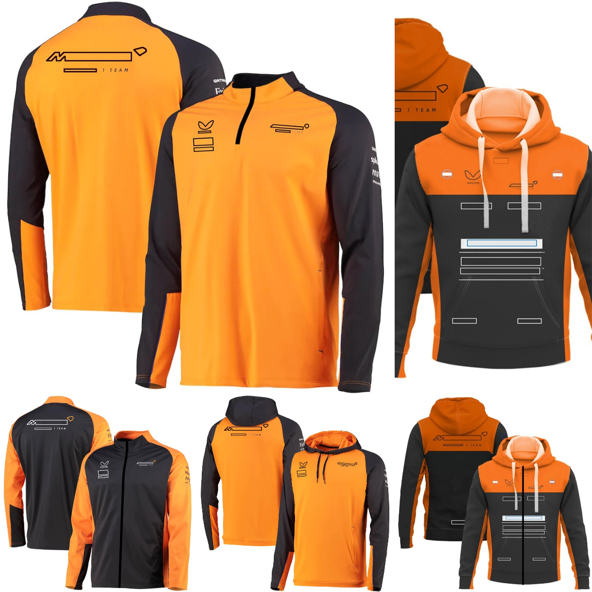 2023 New F1 Jacket Hoodie Formula 1 Racing Team Driver Hoodies Sweatshirt Spring Autumn Men's Clothing Series F1 t-shirt Polo Shirts