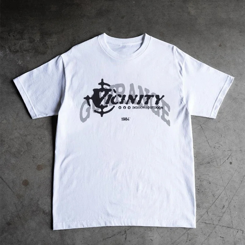Men Tshirt Oversized 100% Cotton Hip Hop Y2k Streetwear Harajuku Tops Graphic Short Sleeve Tee Korean Fashion Aesthetic Clothing 240530