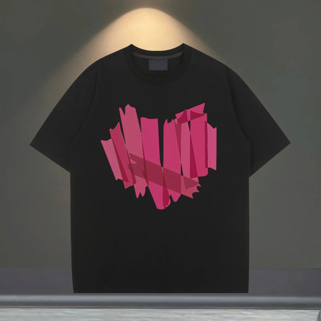 Custom Men T Shirts Black White Casual Beach Men Tees Breathable Crew Neck Cotton Cool Design