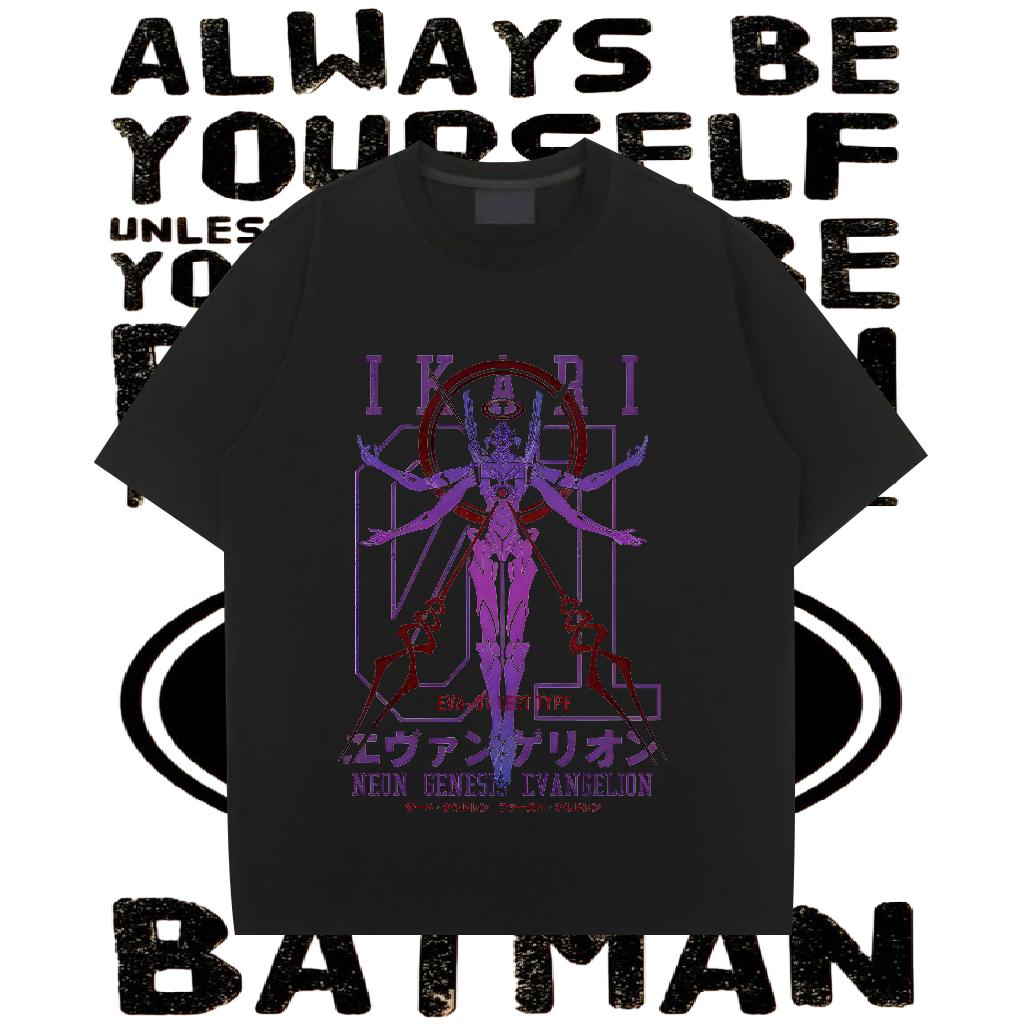 Cool Couples T Shirts Crew Neck Cotton Breathable Anime Printing Street Man T Shirts Customized Print 2024 Summer Polos