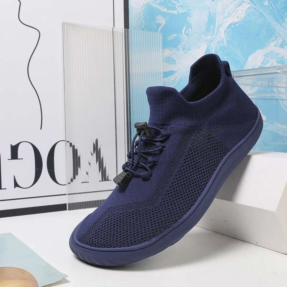 Unisex Breathable New Mesh Men Barefoot Wide Toed Shoes Brand Flats Soft Zero Drop Sole Wider Toe Sneakes Large Size Ddmysaturn