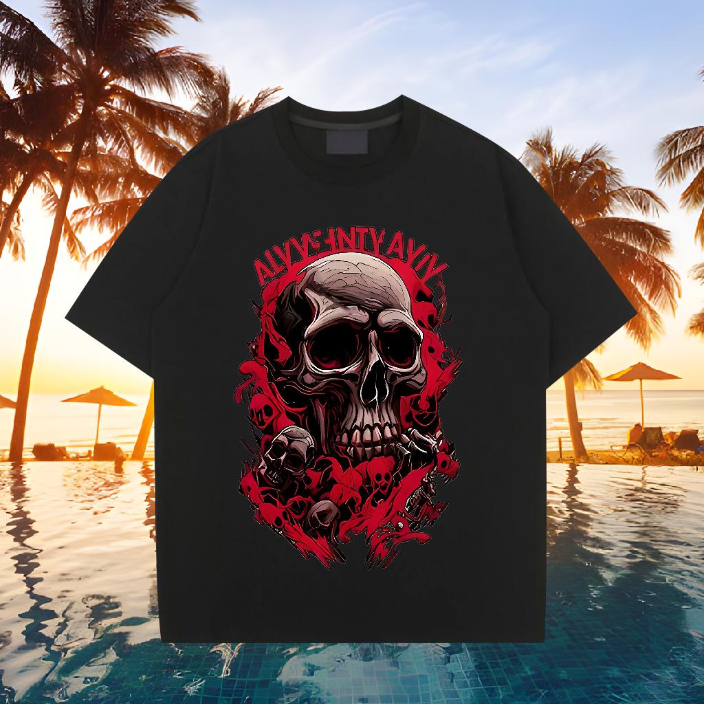 5A Men Tees Short sleeve Cotton Soft Casual T shirt Plus Size Custom Customized Tshirts