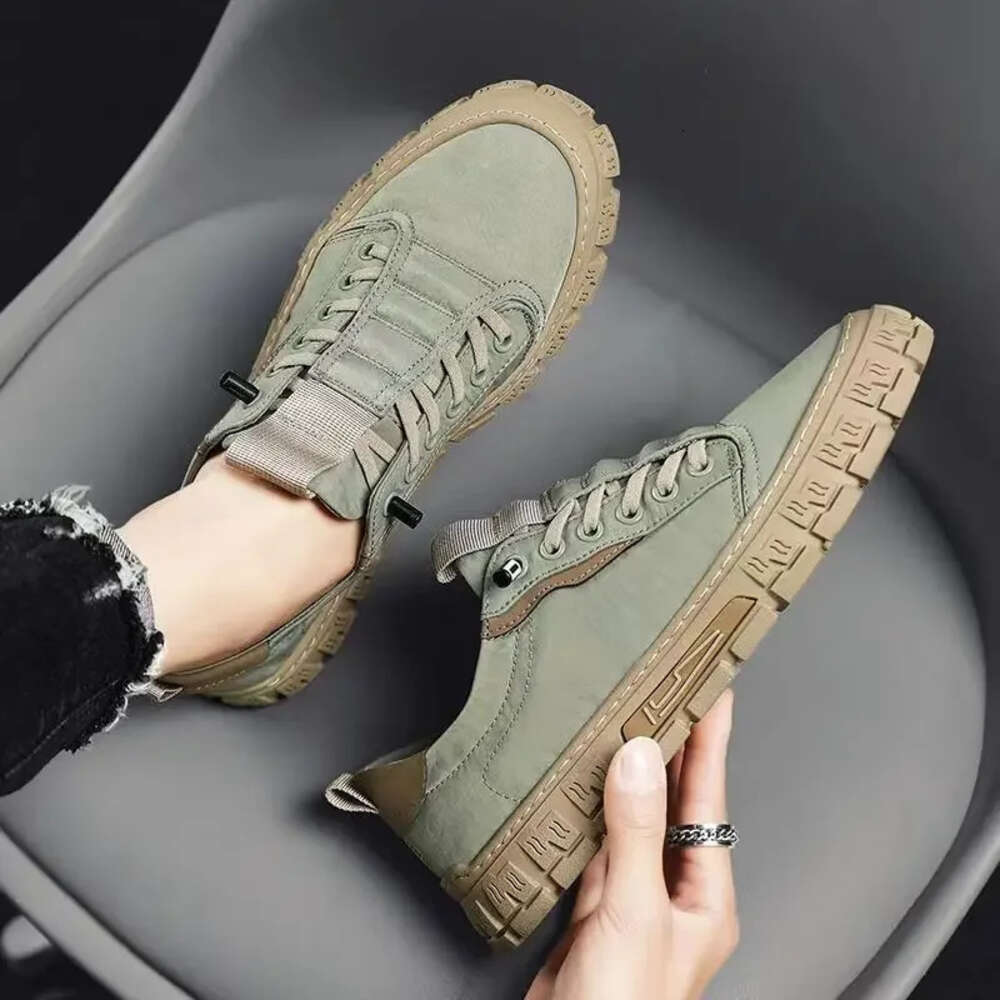 Flats Sneakers New Casual One Pedal Breathable Loafers Stylish And Comfortable High End Brand Shoes For Men Ddmysaturn