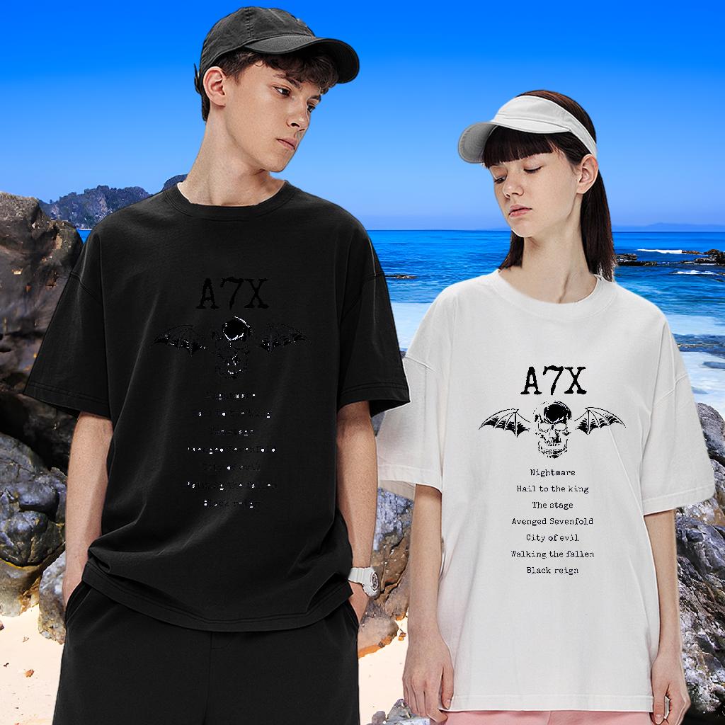 Brand Couples T Shirts Short Sleeve Cotton O-Neck Anime Printing Street T shirt Custom Print Oversized 2024 DIY Tops Shirt