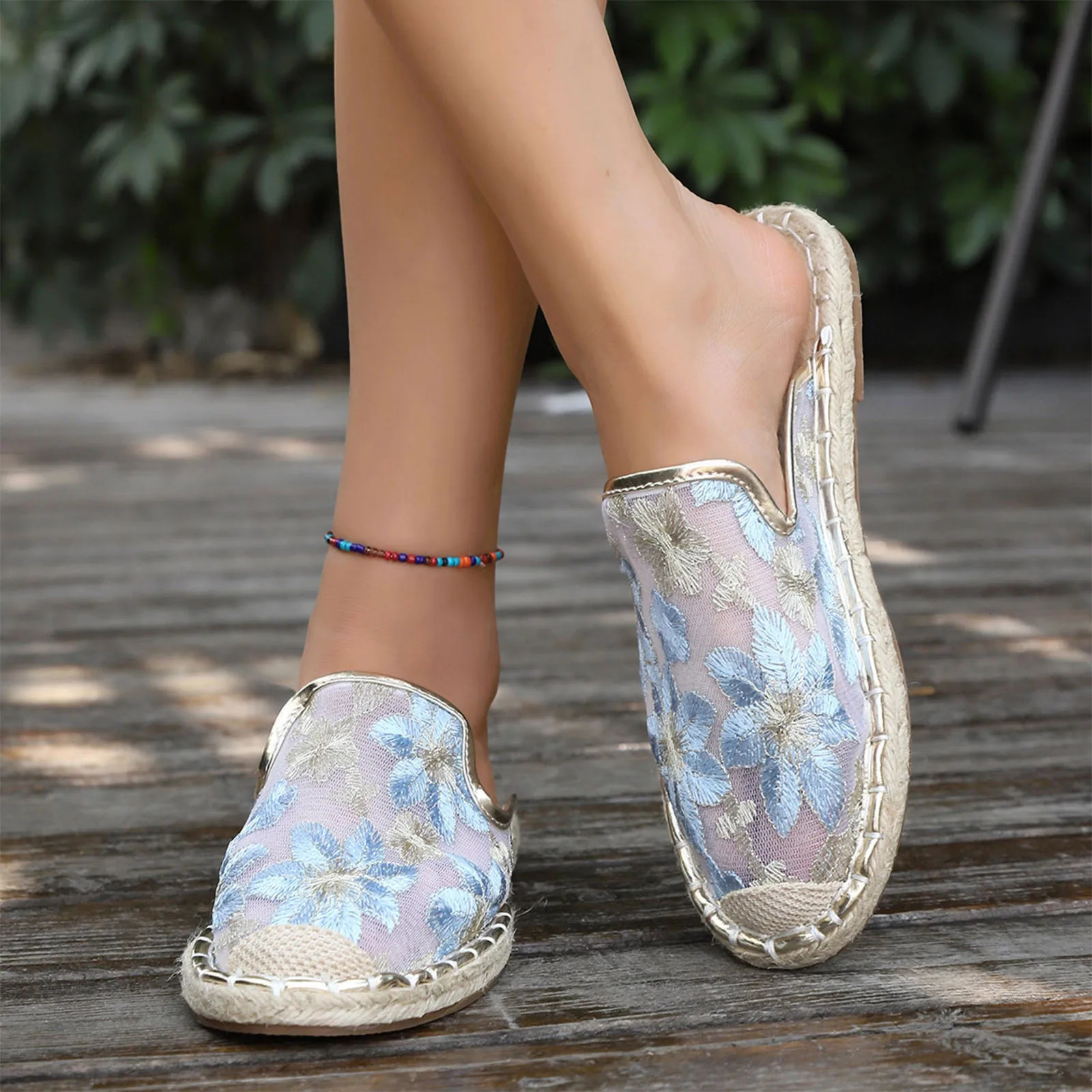 Breathable fisherman summer womens shoes flat bottomed casual shoes platform sports shoes womens shoes 240605