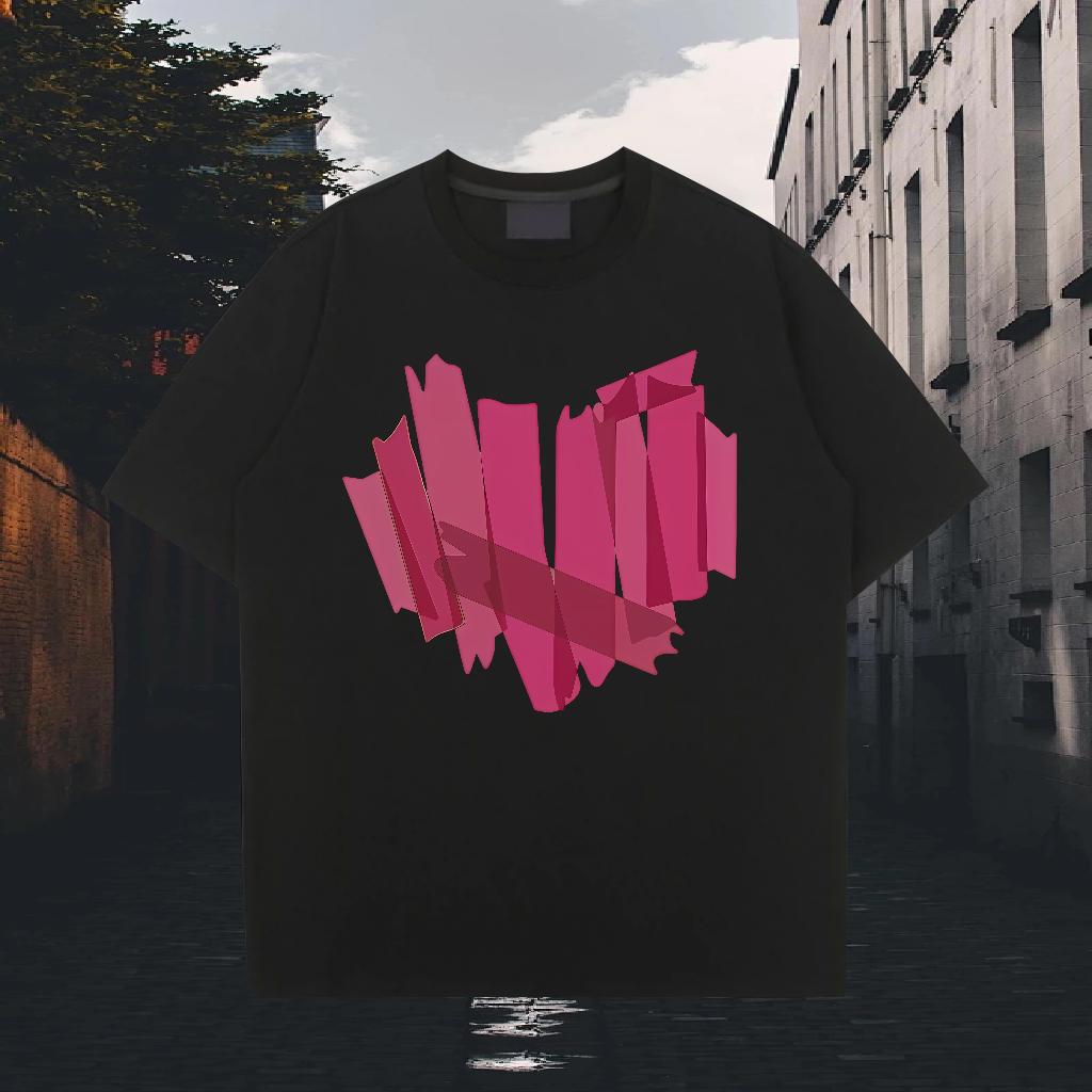 Fashion Casual T-Shirts for Men Anime Home Outdoor Mens Tshirts Crew Neck Cotton 5A