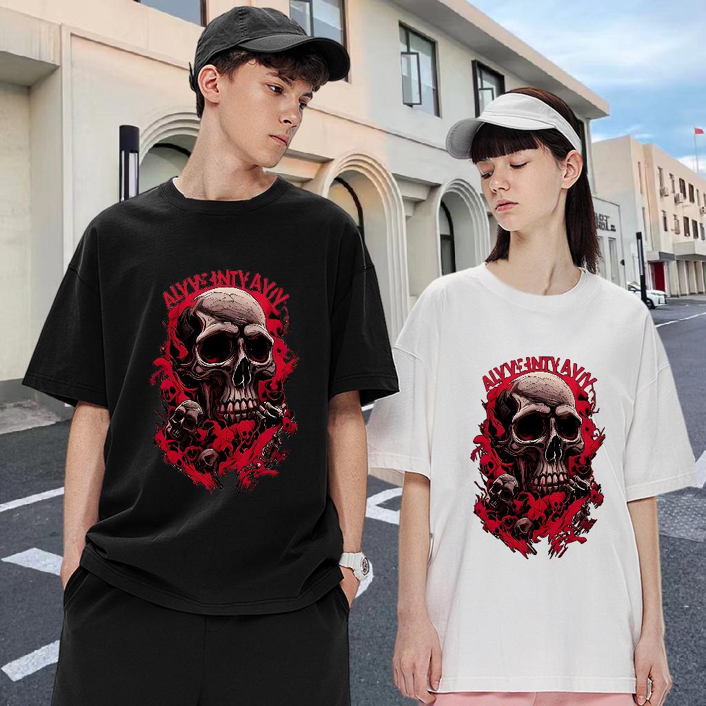 Comfortable T Shirts Men Home Outdoor Cotton Breathable Tshirts Designer Plus Size Cartoon Clothings