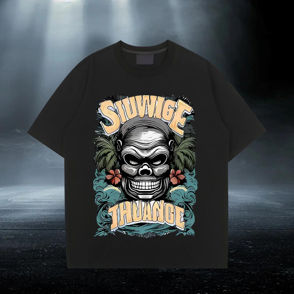 Classic T Shirt For Man Street Short Sleeve Cotton O-Neck Couples T Shirts Brand Anime Print Top Tees