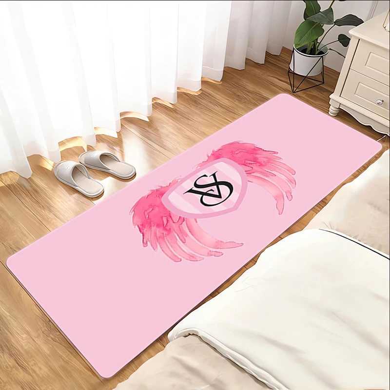 Bath Mats Door Mat V-VICTORIA S-SECRET Entrance Door Bedroom Carpet Kitchen Room Mat Balcony Carpet Bathroom Floor Mat T240604