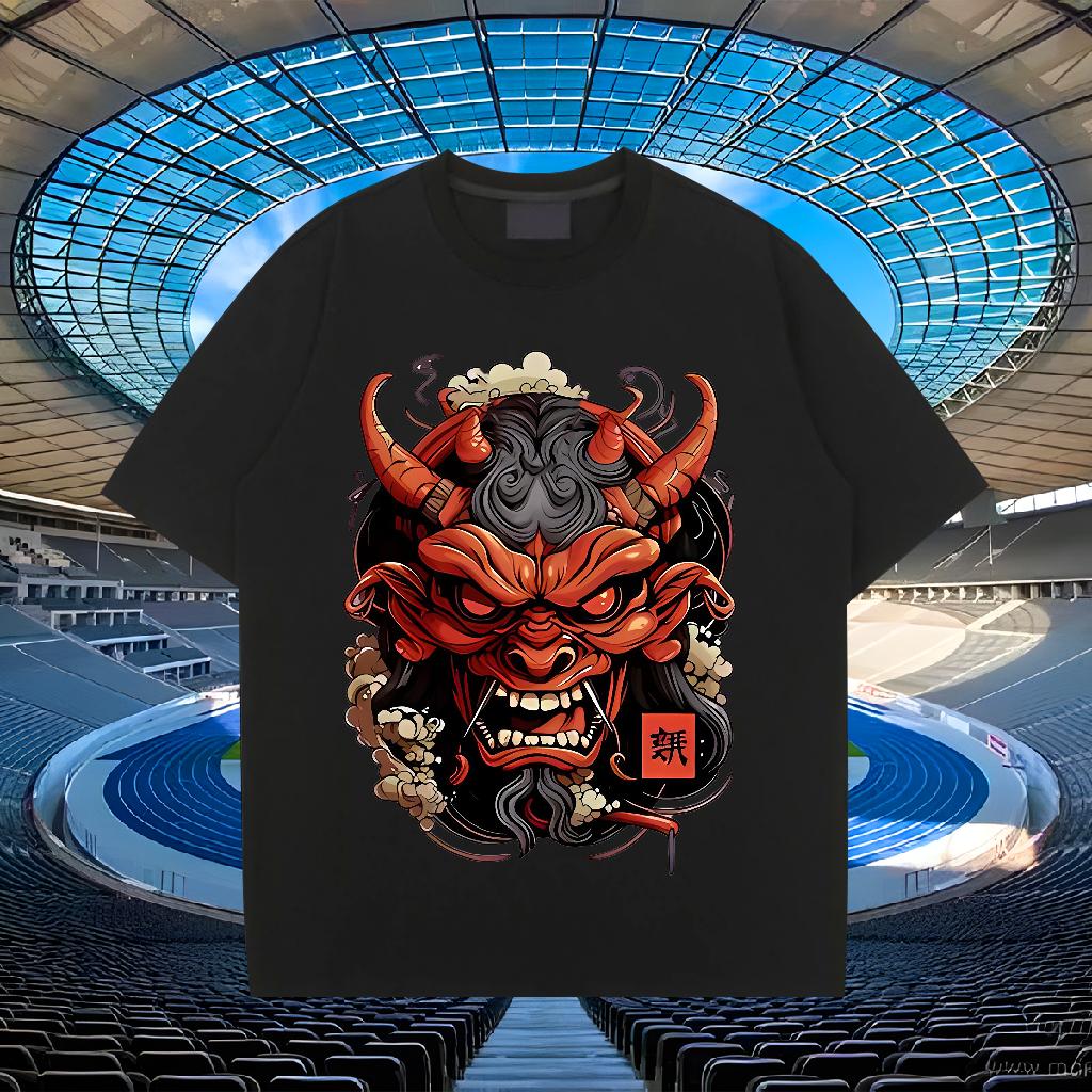 Cool T Shirt For Man Hip Hop Cotton Breathable Soft Mens Tshirts Customized Plus Size Cartoon Clothes