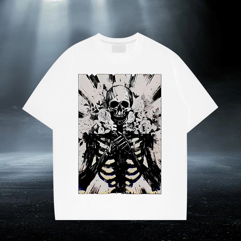 Wholesale T Shirt For Man Street wear Hip Hop Cotton Breathable Short Sleeve Mens Tshirts 2024 DIY Graphic Polos