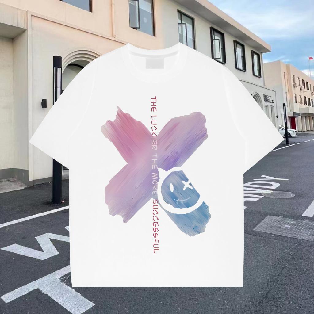 Classic Man T Shirts Anime Print Men Clothes T-Shirt Daily Outfit Cotton O Neck Short Sleeves Designer Top Tees