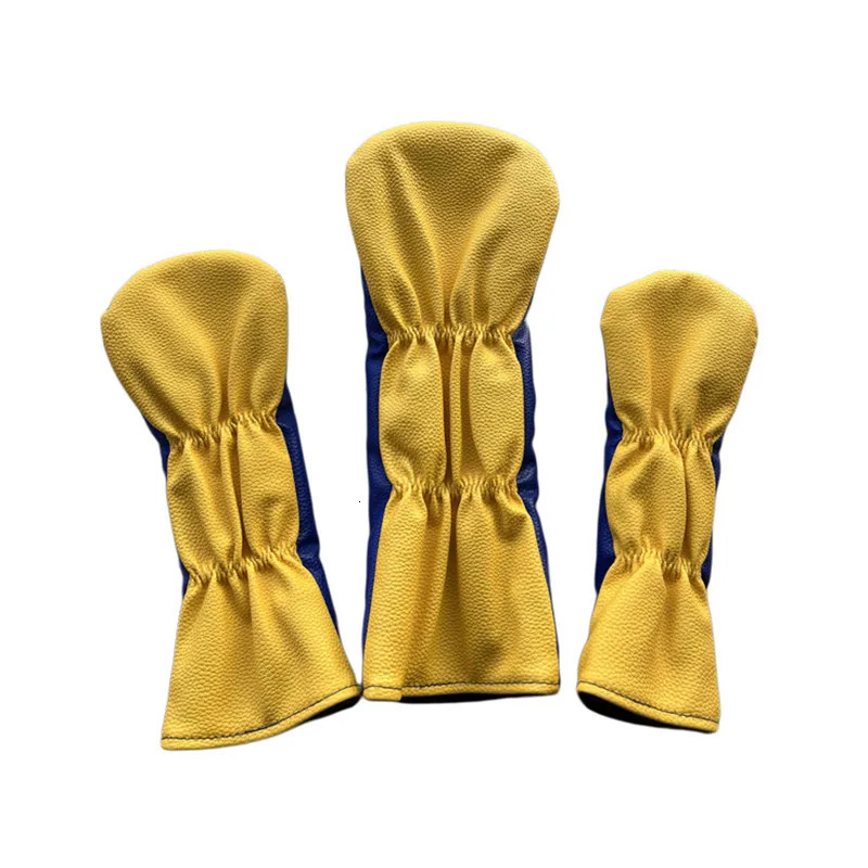 Golf Driver Headcover Fairway Wood Hybrid Head Cover 1 3 5 Golf Woods Covers Europe Team For Golf Woods Set 240603