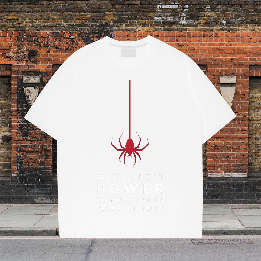 High Quality T shirt Anime Printing Street 180g Cotton Men Tees 2024 Summer Customized Clothings