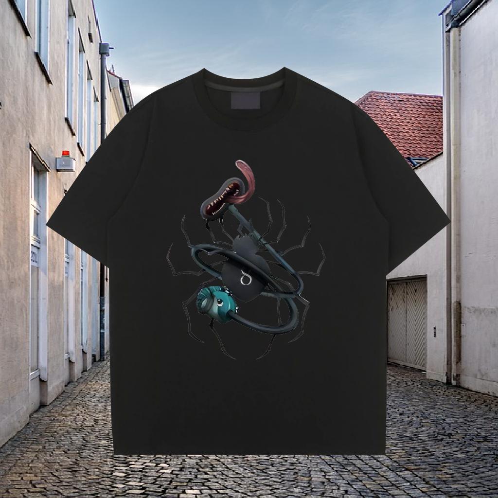 2024 T Shirt For Man Anime Print Tshirts Sports Casual O-Neck Short Sleeve Cotton Comfortable Tees