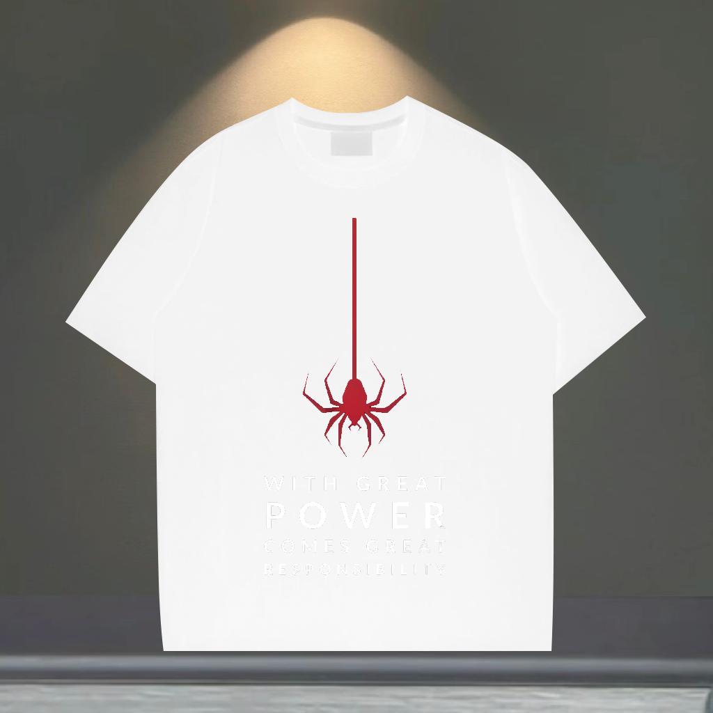 5A T Shirts Men Street wear Hip Hop Breathable Short Sleeve Mens Tshirts DIY Cartoon Print Clothes