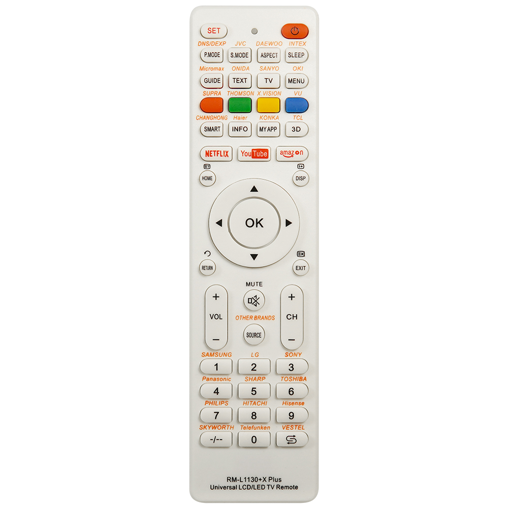 Universal RM-L1130+X Replacement Remote Control for Television TV RM-L113+12 RM-L1130+8 - view 3